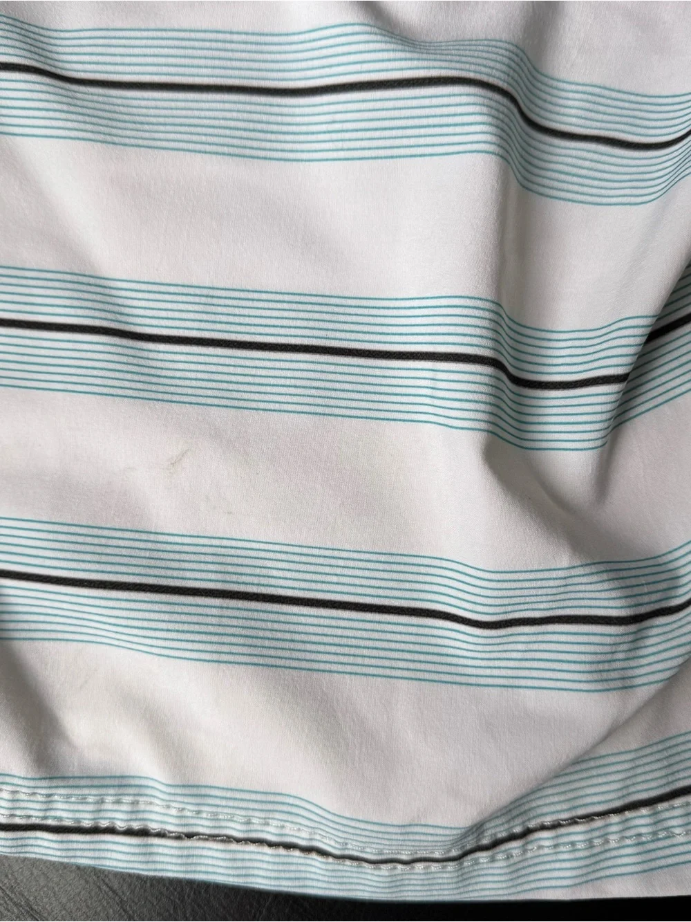 Mossimo Blue Gradient Stripe Swim Trunks